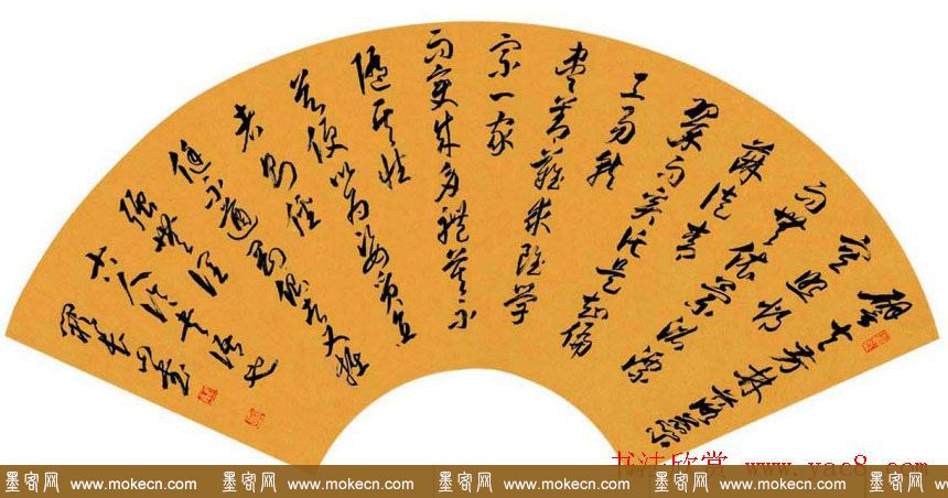 江苏阙长山软笔书法作品欣赏