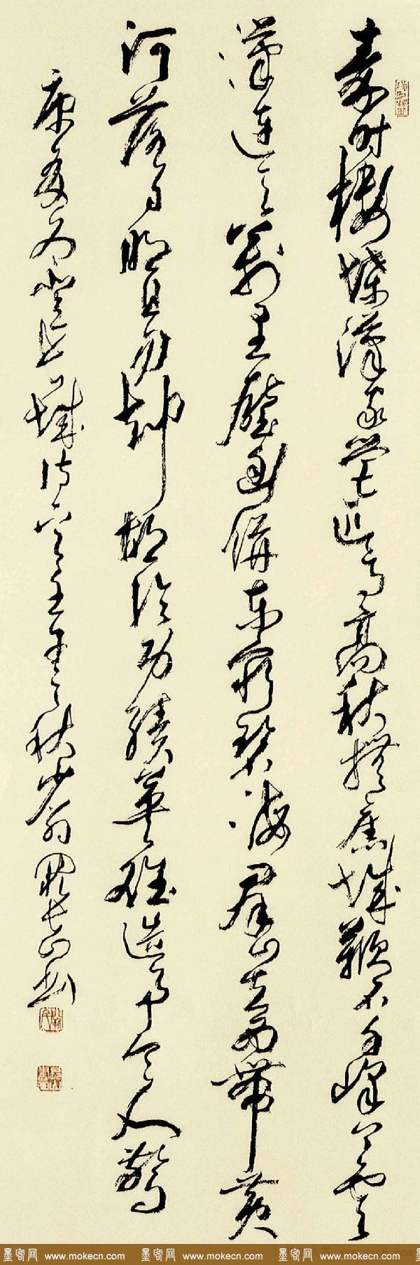 江苏阙长山软笔书法作品欣赏