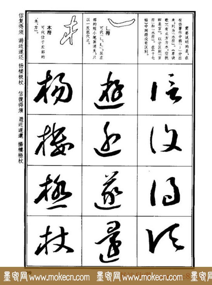 书法字海《王羲之草书十七帖解析字帖》