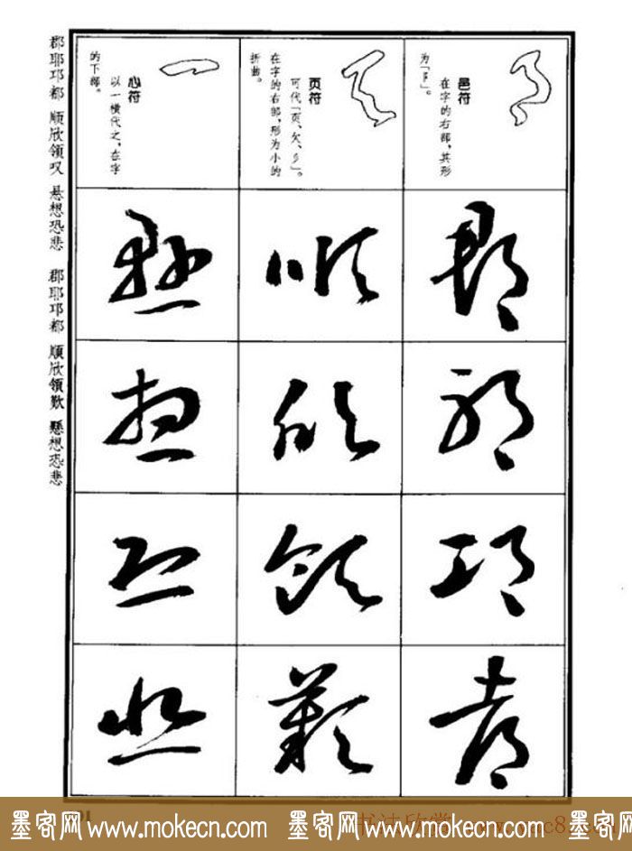 书法字海《王羲之草书十七帖解析字帖》