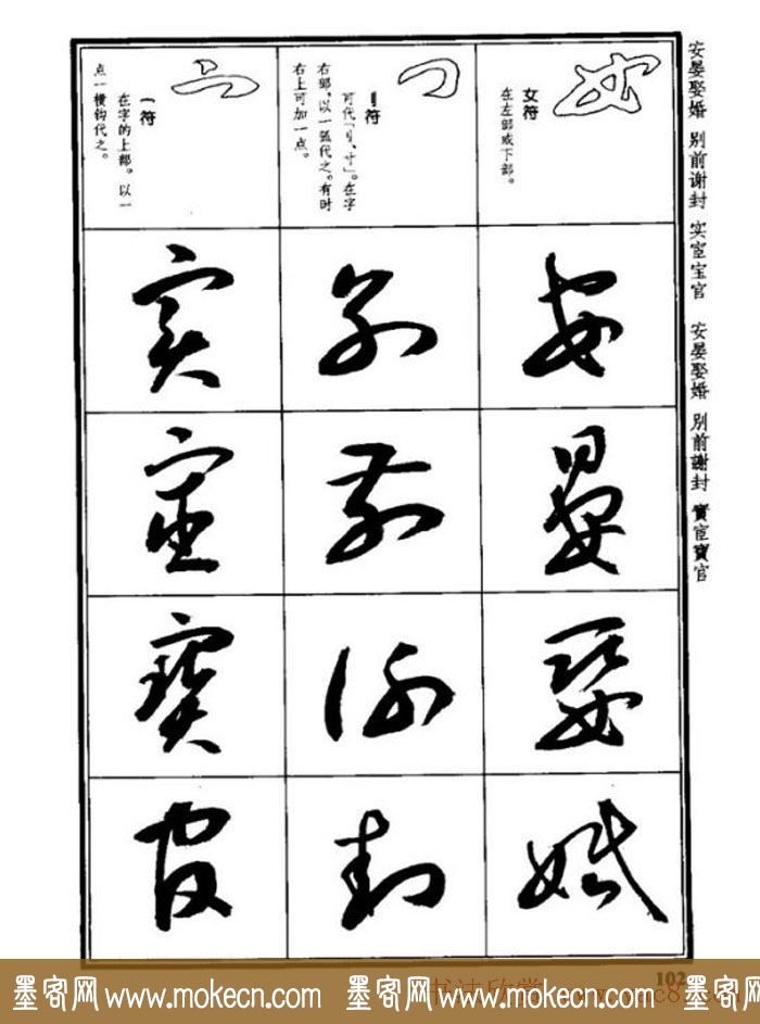 书法字海《王羲之草书十七帖解析字帖》