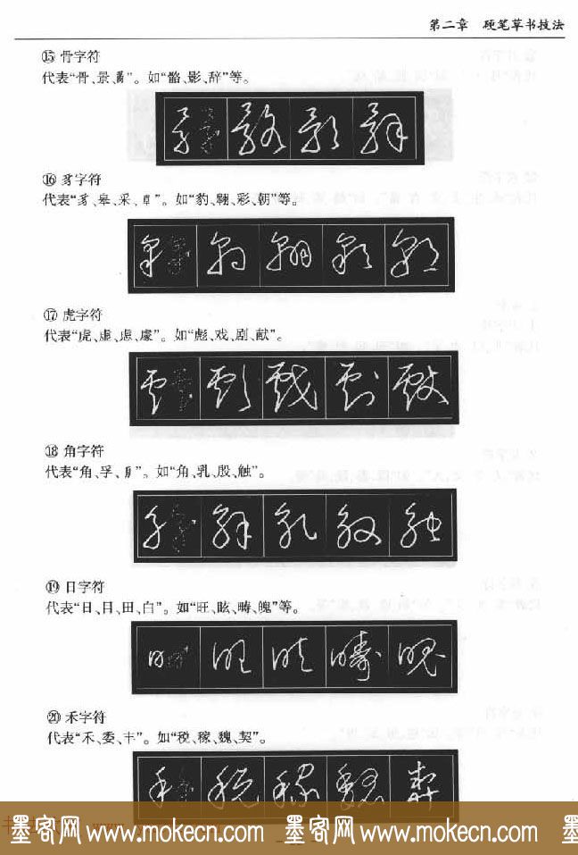 硬笔书法丛书《硬笔草书入门》